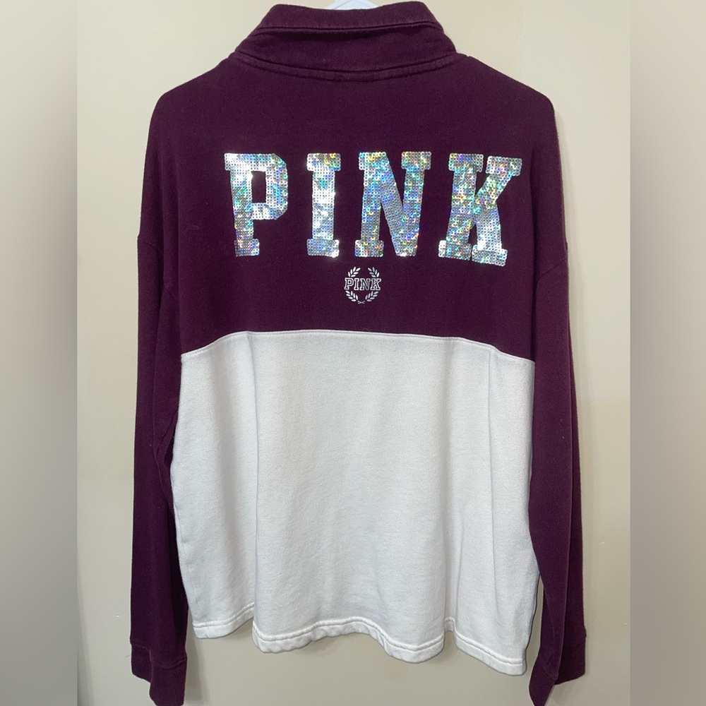 Victoria Secret Half Zip Pull Over